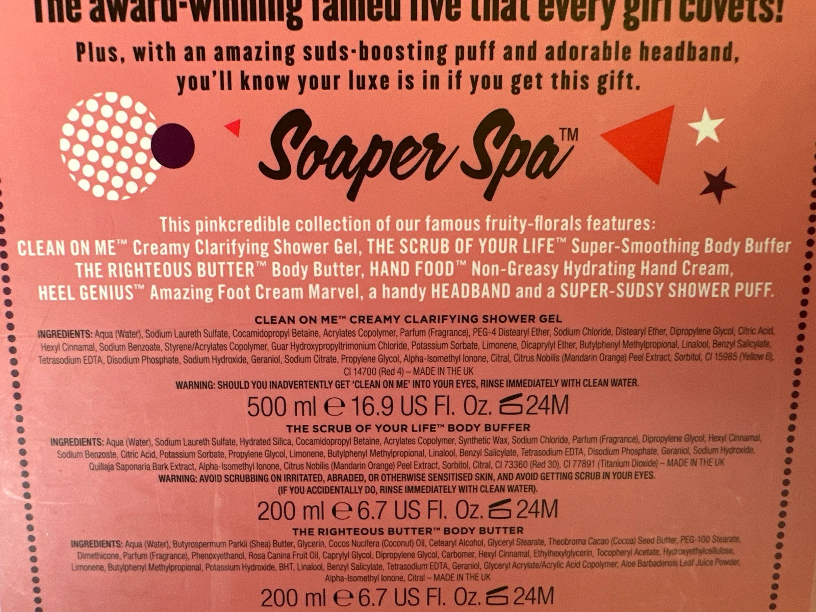Groot cadeauset Soap & Glory "Soaper Spa" - Nieuw – photo 9